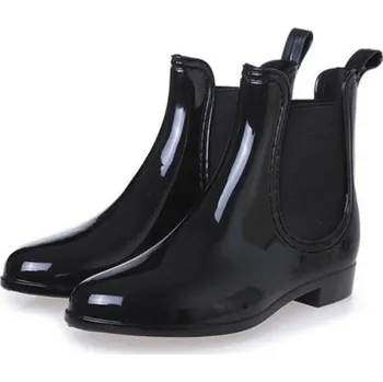 Dámské tenisky Dámské kožené jezdecké boty J1721 černá 37