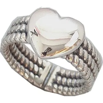 Prsten Dámský prstýnek se srdcem D971