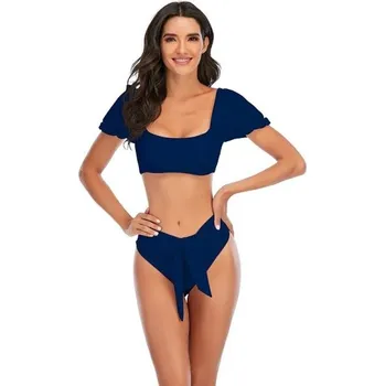 Dámské plavky Dámské bikiny A2846 tmavě modrá M