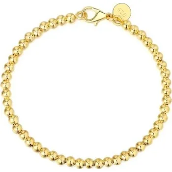 Náramek Dámský kuličkový náramek zlatá