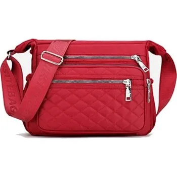 Kabelka Dámská crossbody kabelka M1032 červená