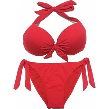 Dámské plavky Dámské bikiny P427 červená XS