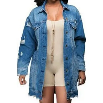 Dámská casual bunda Dámská džínová bunda A1873 XS