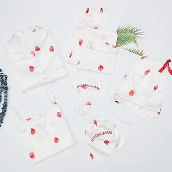 Dámské pyžamo Dámský pyžamový set P2829 bílá XS