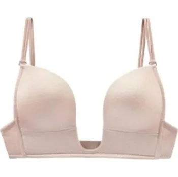 Podprsenka Dámská podprsenka do výstřihů J1057 krémová 70B