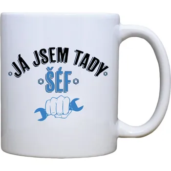 DOBRÝ TRIKO Keramický MAXI hrnek 550 ml Já jsem tady šéf