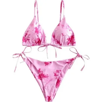 Dámské plavky Dámské bikiny P1228 růžová M