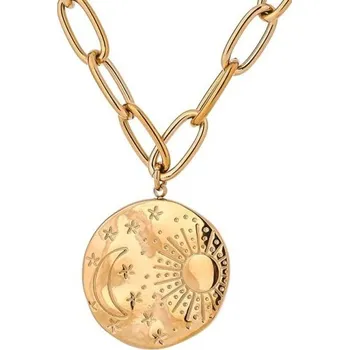 Náhrdelník Dámský náhrdelník slunce a měsíc D257