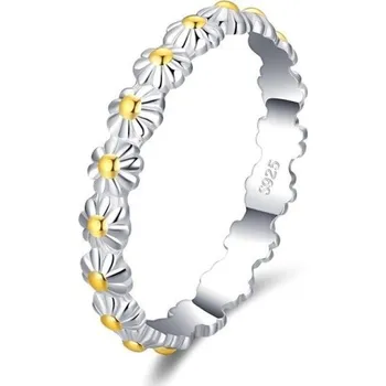 Šperk Dámský prstýnek s květinami D2301 8