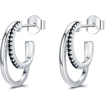Šperk Dámské náušnice polokruhy