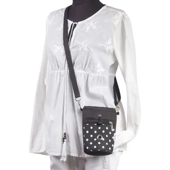 Pamlskovník Iridog Pamlskovník HAPPY černý s puntíky v17 cm x průměr 11 cm