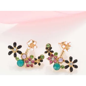 Náušnice Dámské visací náušnice G1412 vícebarevná