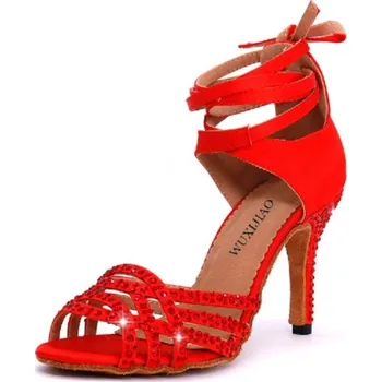 Dámské lodičky Dámské taneční lodičky s kamínky 37 7 cm