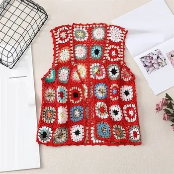 Dámská vesta Dámská pletená vesta P2503