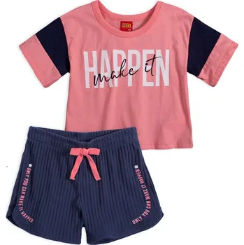 Dívčí oblečení Dívčí souprava KYLY HAPPEN růžová Velikost: 140