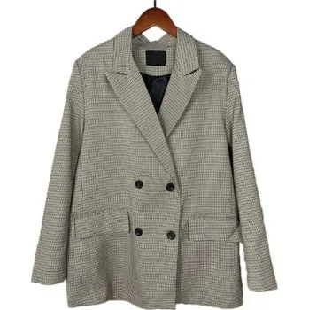 Dámské kostkované sako B892 L 3