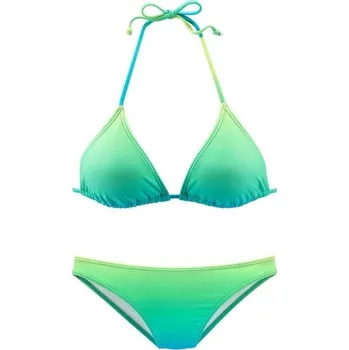 Dámské plavky Dámské bikiny P1212 zelená L