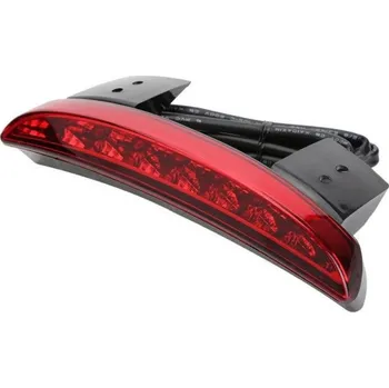 Osvětlení pro motocykl Brzdové světlo pro zadní blatník motorky Harley Davidson červená