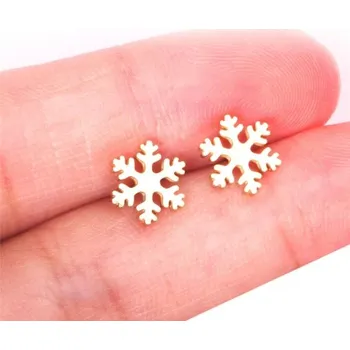 Náušnice Dámské peckové náušnice H799 stříbrná 9