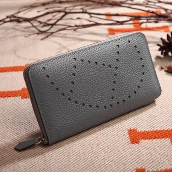 Peněženka Dámská kožená peněženka M272 šedá