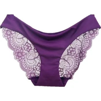 Kalhotky Dámské sexy kalhotky A772 fialová XL