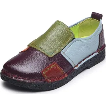 Dámské baleríny Dámské barevné mokasíny J2360 35,5 3