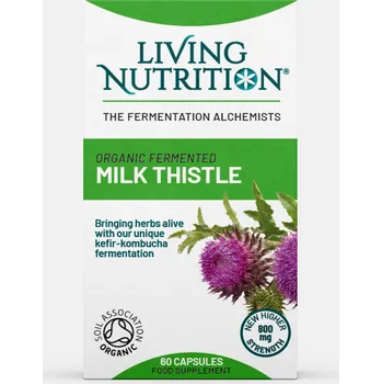 Přírodní produkt Living Nutrition Bio fermentací aktivovaný ostropestřec mariánský