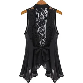 Dámská vesta Dámská krajková vesta 3XL