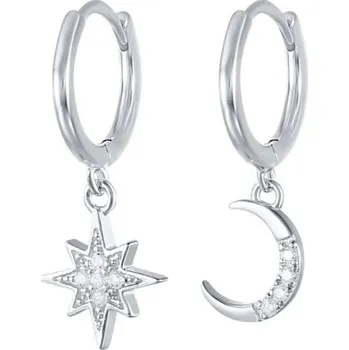 Náušnice Dámské náušnice H757 stříbrná