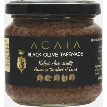 oliva Acaia Prémiová tapenáda z černých oliv Kolovi