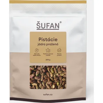 Šufan Pistáciová jádra pražená (Hmotnost: 200 g)