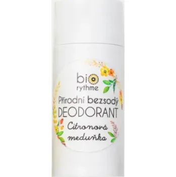 Biorythme přírodní deodorant Citronová meduňka (Velikost: Velký bezsodý (35 g))