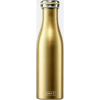 Láhev Lurch Trendy termo láhev Gold Metallic (Velikost: 500 ml)