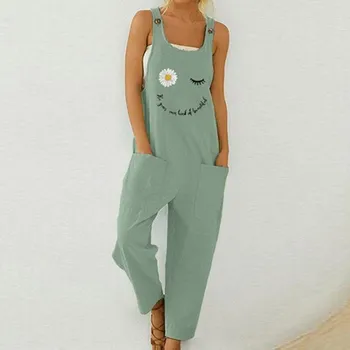 Dámský overall Dámský overal se smajlíkem světle zelená XXL