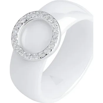 Šperk Dámský prstýnek D1264 bílá 12