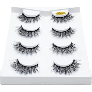 Umělé řasy 3D umělé řasy - 4 páry 7