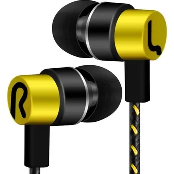 Sluchátka Basová sluchátka K1752 žlutá