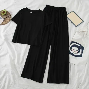 Dámské pyžamo Dámské pyžamo P2835 černá L