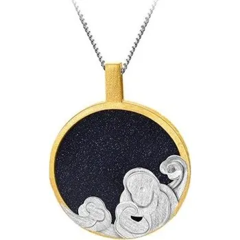 Přívěsek Dámský kulatý přívěsek D832