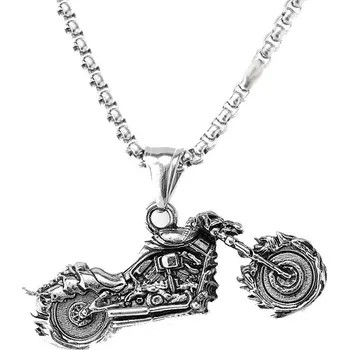 Řetízek Náhrdelník motorka