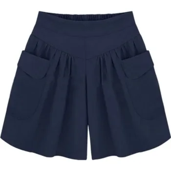 Dámské kraťasy Dámské kraťasy Julie - nadměrné velikosti tmavě modrá 3XL