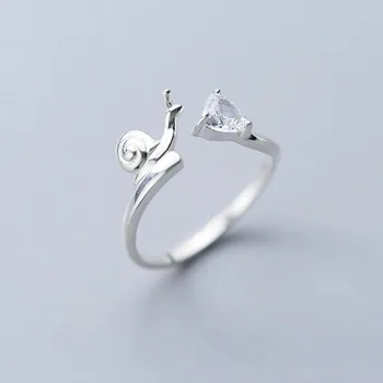 Prsten Dámský prstýnek se šnekem