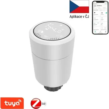 Hlavice pro radiátor Termostatická kartuše Immax NEO Smart Zigbee