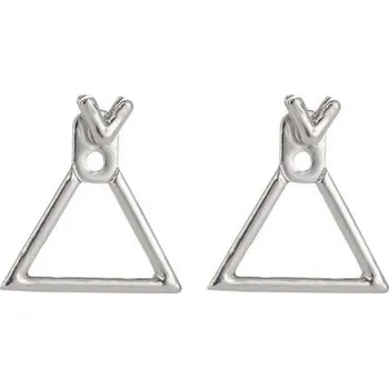 Náušnice Dámské visací náušnice H734 stříbrná 1