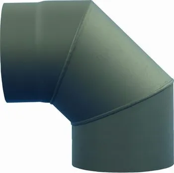 Kouřovod Koleno černé 120/90°