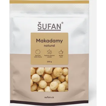 Šufan Makadamové ořechy natural