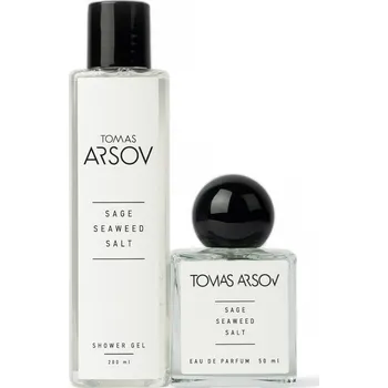 Kosmetická sada Tomas Arsov SAGE SEAWEED SALT parfém a sprchový gel