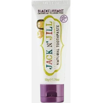 zubní pasta Jack N' Jill zubní pasta pro děti bez fluoru (Příchuť: Černý rybíz)