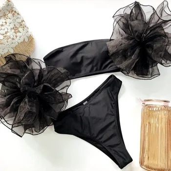 Dámské plavky Dámské bikiny P390 černá S