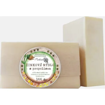 Mýdlo Medarek Zinkové mýdlo s propolisem